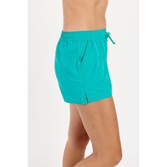 These board shorts from Calypsa are designed with both performance and fashion in mind, making them a must-have for any beach or poolside adventure. Crafted from high-quality, quick-drying fabric, these board shorts ensure optimal comfort both in and out of the water. The 2-3" inseam provides a shorter length, allowing for maximum mobility and freedom of movement. Equipped with a secure drawstring waistband, these board shorts offer a personalized and snug fit. The convenient side pockets provi Green Swim Skirt With Built-in Shorts, Green Swim Trunks With Built-in Shorts For Water Sports, Green Moisture-wicking Beachwear Shorts, Green Swim Trunks For Water Sports, Casual Green Moisture-wicking Skort, Green Short Swim Trunks For Water Sports, Short Green Swim Trunks For Water Sports, Short Length Bottoms For Water Sports, Green Short Bottoms For Water Sports