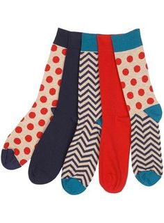 Wear socks! Is there anything worse than forgetting to pack socks and then having to tiptoe through the security line with bare feet? I think not…♥  #chicos #WildAbout30 Fluffy Socks, Crazy Socks, Happy Socks, Colorful Socks