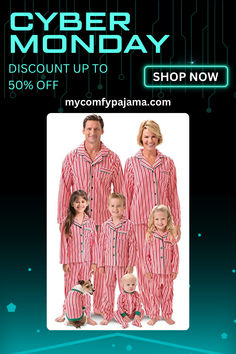 Cyber Monday, Pajamas Family Matching Christmas Pajamas, Family Matching Christmas, Matching Christmas Pajamas, Family Together, Winter Comfort, Christmas Pajama Set, Family Bonding, Pajamas Set, Christmas Pajamas