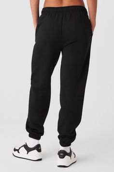 The search for the perfect lounge-to-street look is over. Our iconic sweats have classic details, like an elastic waistband and cuffs, plus a relaxed fit that reads laid-back but not slouchy (since this is a unisex style, we recommend sizing down to achieve this look). The French terry feels smooth on the outside and fleecy on the inside. And may we suggest a matching Accolade Hoodie or Crew Neck? Find your fit and see all the ways to style it. EXPLORE ACCOLADE. Athleisure Sweatpants With Elastic Waistband For Streetwear, Solid Color Sweatpants With Elastic Cuffs For Streetwear, Solid Sweatpants With Elastic Cuffs For Streetwear, Relaxed Fit Sweats With Elastic Cuffs For Streetwear, Basic Sweatpants For Fall Streetwear, Streetwear Solid Sweatpants With Elastic Waistband, Relaxed Streetwear Bottoms With Ribbed Cuffs, Solid Color Joggers With Elastic Cuffs For Streetwear, Solid Joggers With Elastic Cuffs For Streetwear