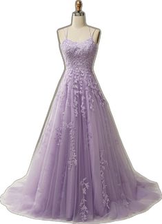 Blue Tulle Prom Dress, Prom Dress A Line, 2021 Prom Dresses, Lace Prom Dresses, Purple Prom, Beautiful Evening Dresses, Purple Prom Dress, Blue Tulle, Maxi Dress Prom