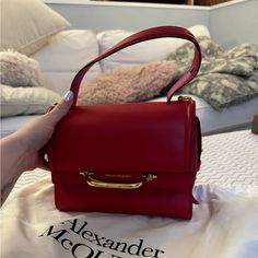 This Bag Is New, Never Used And Comes With The Original Box, Storage Bag And Strap As Well As All Original Paperwork. This Was A Gift, But I Don’t Personally Like The Color Red So I Don’t See Myself Using This. Asking $1,000 Obo. Luxury Red Box Bag With Dust Bag, Elegant Red Box Bag With Detachable Strap, Classic Red Box Bag With Top Carry Handle, Luxury Red Clutch Box Bag, Red Top Handle Box Bag For Formal Occasions, Designer Red Rectangular Box Bag, Elegant Red Tote Box Bag, Elegant Red Box Bag With Double Handle, Elegant Red Box Bag With Top Handle