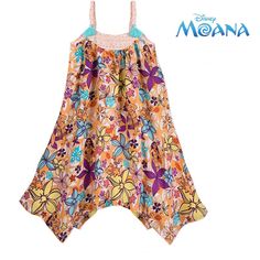 Colorful And Fun Authentic Disney Moana Swim Coverup Dress In Size 3. This Adorable Dress Has Vibrant Colors And All Over Prints Of Moana, Pua, Hei Hei And Hawaiian Florals. Spaghetti Straps Feature Tassels In Front. Asymmetrical Hem. Upf 50+ 100% Viscose, Machine Washable. New With Tags On. Pet Free, Smoke Free Home. Moana Swimsuit, Disney Swimwear, Moana Pua, Coverup Dress, Party Frocks, Swim Cover Up Dress, Disney Merch, Baby Dress Patterns, Girls Swimwear