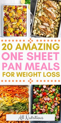 Sheet Pan Meals Healthy, Healthy Sheet Pan Recipes, One Sheet Pan Meals, Healthy Sheet Pan, Sheet Pan Dinners Recipes, Quick Healthy Dinner, Dinners Recipes, Sheet Pan Meals, Easy Healthy Meal Prep