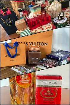 Some of the gifts from various global partners and clients 
Complete.
-
Copied from owner's private pinterest c/o Ana