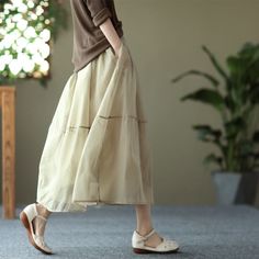 Features: Style: Vintage Occasion: Daily Material: Organza Waist: Natural Type: Vintage Skirts for Women Season: Summer Size Chart: SIZE Waist Hips cm inch cm inch One Size 64-98 25-38 130 51 High Waist Skirts, Gauze Skirts, Comfort Clothes, Tulle Maxi Dress, Organza Skirt, Nature Dress, Women Skirts, Line Skirt, Summer Fabrics