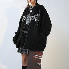 Style: CasualThickness: FleeceHooded: YesMaterial: PolyesterOrigin: CN(Origin)Season: Spring/AutumnPattern Type: PrintClothing Length: RegularType: LOOSEGender: WOMENAge: Ages 18-35 Years OldClosure Type: Open StitchItem Type: Outerwear & CoatsSleeve Length(cm): FullSleeve Style: RegularModel Number: S31EA01713Release Date: FWOuterwear Type: JacketsDecoration: Zippers Oversized Knitted Jumper, Aesthetic Hoodies, Striped Dress Summer, Loose Coats, Womens Sweatshirts Hoods, Jackets Women, Oversized Knitted Sweaters, Long Sleeve Knit Sweaters, Womens Turtleneck