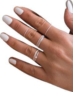 Classic Everyday Crystal Ring, Everyday White Cubic Zirconia Jewelry, Simple Gold Solitaire Jewelry, Dainty Single Diamond Jewelry, Everyday Silver Cubic Zirconia Rings, Everyday Fine Jewelry Solitaire, Minimalist Adjustable Jewelry With Cubic Zirconia, Sterling Silver Rings With Round Cut For Everyday, Double Band Diamond Stackable Rings As Gift