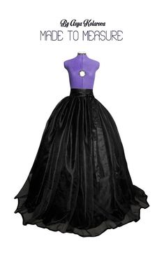 Black ball gown skirt Long organza skirt Satin maxi Crinoline Wedding Skirts, Custom Skirt, Long Satin Skirt, Bridal Maxi Dress, Prom Skirt, Sewing Projects Ideas, Tulle Long Skirt, Black Ball Gown, Satin Ball Gown