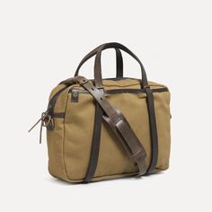 Men's Leather and Canvas bag I Leather Laptop bag for Men | Bleu de chauffe Mens Canvas Bag, Khaki Double Handle Bag For On-the-go, Khaki Top Handle Bag For Daily Use, Khaki Satchel With Double Top Carry Handles, Khaki Bags With Top Carry Handle For On-the-go, Khaki Satchel With Top Carry Handle And Double Handle, Khaki Satchel With Top Carry Handle, Khaki Satchel With Top Carry Handle For Daily Use, Khaki Top Handle Travel Bag