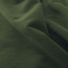 the green fabric is very soft and clean