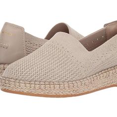 Woven Exterior Lends An On-Trend Mixed Media Aesthetic To These Espadrilles. New Without Original Box Color: Gold Metallic Size 8 Mesh/Leather/Raffia Upper Round Toe Slip-On Style Leather Lining Rubber Sole Beige Textile Slip-ons With Round Toe, Beige Slip-ons With Woven Sole And Round Toe, Beige Slip-ons With Textured Footbed For Beach, Beige Slip-on Espadrilles With Textured Sole, Beach Slip-ons With Textured Footbed In Beige, Comfortable Espadrilles With Woven Sole And Round Toe, Beige Espadrille Slip-ons, Beige Synthetic Espadrilles With Woven Sole, Casual Brown Espadrilles With Textured Sole