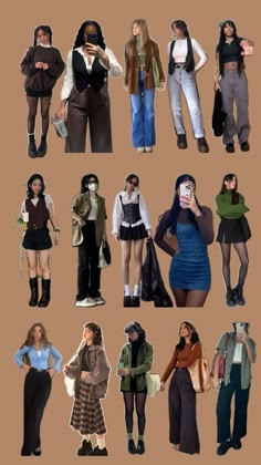 A few fits I wanna get in my closet soon Rave Festival Outfits, Cute Modest Outfits, Everyday Fashion Outfits, Fall Fits, Simple Trendy Outfits, Fashion Mistakes, Outfit Inspo Fall, Casual Style Outfits, Lookbook Outfits