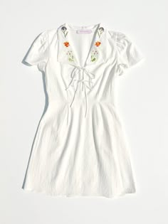 Alexa Shirtdress - Flower Bouquet – Lisa Says Gah Items To Buy, Lisa Says Gah, Girl Trends, Slide In, Shirtdress, Embroidered Flowers, Look Fashion, Pretty Dresses, Aesthetic Clothes