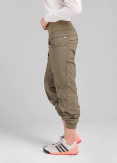 Kanab Pant | prAna Athleisure Cargo Pants For Everyday, Sporty Bottoms With Cargo Pockets For Everyday, Casual Mid-rise Yoga Pants With Pockets, Casual Activewear With Comfort Stretch And Hip Pockets, Athleisure Bottoms With Pockets For Everyday, Everyday Sporty Cargo Pants With Elastic Waistband, Casual Cargo Pants With Elastic Waistband For Travel, Sporty Everyday Cargo Pants With Elastic Waistband, Casual Fall Travel Bottoms