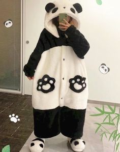 Lovely Panda Winter Pajamas PN6401 ●Size: M: for people 150-160cm,45-50kg L: for people 160-165cm,50-60kg XL: for people 165-170cm,60-70kg XXL: for people 170-175cm,70-80kg ●Material:polyester fibre (Please allow 1-3cm differs due to manual measurement.As different computers display colors differently,the color of the actual may vary slightly from the above images.Thanks for your understanding.) ●About Shipping: We attach great importance to the orders of each customer and parcel delivery. 1.Processing time: 2-3 business days. 2.Shipping time: 10-15 business days to US, please allow 3-4 weeks shipping to other country.(Shipping times can be affected by variable customs clearance times or public holidays.) Matching Pjs For Family, Vacation Pajamas, Panda Clothes, Panda Pyjamas, Panda Onesie, Panda Outfit, Panda Items, Panda Hoodie, Panda Stuff