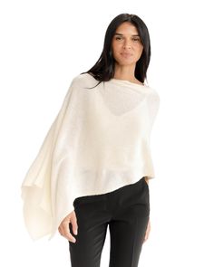 PRICES MAY VARY. Ultimate Luxury: Indulge in ultimate luxury with our large cashmere poncho wraps for women. Made from 100% super fine Inner Mongolian cashmere, this soft and warm garment is the perfect gift for anyone who loves the finer things in life. With a versatile design that covers your arms , this poncho is similar to ruanas and better than Shawl, elevating the look and style of any outfit. Rainbow of Colors: The poncho is available in a rainbow of colors, with over 60 shades to choose Sheer Poncho Outfit, Scandinavian Shawl, Note Highlighting, Winter Poncho Outfits, Cashmere Poncho Outfit, Poncho Outfits For Women, Sweater Poncho Outfit, All White Fall Outfit, Wedding Poncho