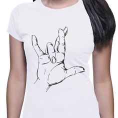 I Really Love You Women's T-Shirt Asl Tattoo, Sign Language Tattoo, I Love You Signs, Learn Sign Language