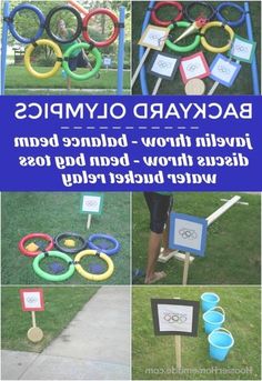 backyard olympics activities for kids to play with