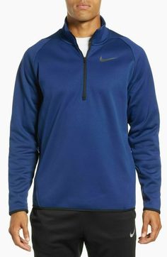 FAST SHIPPING!  The "Estimated delivery date" is for reference only. We ship within 24-48 hours. Package typically arrives in 2-7 business. Nike Men's Sportswear Therma Quarter-Zip Top Brand New with Tag Final Sale. Big Discount! FREE Expedited Shipping Product Details Performance comes with a sleek look in this training top from Nike, a stylish layer with a quarter-zip closure for adjustable coverage. Nike Therma fabric provides amazing warmth. Nike Therma fabric for wa Navy Nike Activewear For The Gym, Nike Navy Athleisure Activewear, Navy Functional Track Jacket For Sports, Navy Nike Track Jacket For Sports, Nike Navy Track Jacket For Sports, Navy Functional Activewear For Sports, Navy Functional Activewear For Sports Events, Functional Navy Activewear For Sports, Functional Navy Activewear For Sports Events