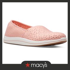 out of stock Spring Flat Heel Slip-ons With Perforations, Spring Low-top Flats With Ortholite Insole, Spring Ortholite Insole Flat Slip-ons, Spring Slip-on Flats With Ortholite Insole, Low-top Flats With Perforated Toe Box For Spring, Spring Slip-on Flats With Perforations, Pink Slip-ons For Spring, Spring Low-top Flats With Cushioned Footbed, Spring Synthetic Flats With Perforations