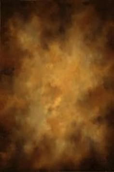 an orange and brown background with some clouds