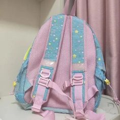 SPECIFICATIONSBrand Name: miyagawaOrigin: Mainland ChinaCN: AnhuiMain Material: nylonLining Material: POLYESTERBackpacks Type: SoftbackInterior: Interior CompartmentHandle/Strap Type: soft handleExterior: Solid BagDecoration: noneClosure Type: zipperTechnics: EmbossingCapacity: 20-35 LitreItem Type: BackpacksPlace Of Origin: China (mainland)Carrying System: Arcuate Shoulder StrapGender: WOMENRain Cover: NoModel Number: 6A511Style: Japan StylePattern Type: Patchwork Blue Kawaii Backpack For Travel, Kawaii Blue Backpack For Travel, Cute Travel Bags For Back To School, Harajuku Style Backpack For Back To School, Multicolor Portable Backpack For Back To School, Kawaii Blue Travel Backpack, Portable Multicolor Backpack For Back To School, Trendy Softback Bags For End Of School Year, Back To School Bags With Cute Rectangular Design