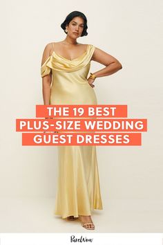 the 19 best plus - size wedding guest dresses for every type of woman in your life