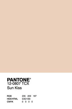 Pantone Color Palette Inspiration