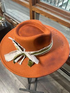 Discover the rugged charm of our Burned Western Hat. This unique, handcrafted cowboy hat features a distressed look, giving it a vintage, well-worn appeal perfect for Western enthusiasts and fashion-forward individuals. Features: Handcrafted Design: Each hat is meticulously burned and distressed to achieve a one-of-a-kind look. Premium Materials: Made from high-quality materials for durability and comfort. Unique Aesthetic: The burned finish adds a distinctive vintage style that sets it apart. B Rustic Festival Hat Bands For Short Brim Hats, Western Style Fedora With Curved Brim For Festival, Country Style Fedora Felt Hat For Country Events, Rustic Fedora With Flat Brim For Festivals, Country Style Fedora With Short Brim For Festival, Rustic Fedora For Kentucky Derby Festival, Handmade Rustic Fedora For Kentucky Derby, Rustic Short Brim Felt Hat For Ranch, Rustic Flat Brim Fedora For Kentucky Derby