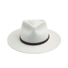 The Dylan is made with our hardest felt to date, giving it a stiff fit that is sure to break in like a beauty. It sports a wide raw edge stiff brim, tear drop crown, and features a handmade leather trim that is manufactured in a solar and wind powered facility that collects 27,300 tons of rainwater per year, and uses 50% natural light energy. Fit: Due to the stiff/firm nature of our hard wool, depending on your head shape, the Dylan generally runs small for most. While diameter is important, hea Classic Leather Felt Hat With Curved Brim, Classic Felt Hat For Everyday Summer Wear, Classic Everyday Felt Hat For Summer, Classic Summer Felt Hat For Everyday, Leather Brimmed Fedora For Everyday Wear, Everyday Leather Fedora With Curved Brim, Everyday Leather Brimmed Fedora, Fur Felt Hat With Flat Crown, Classic White Hat Bands For Fall