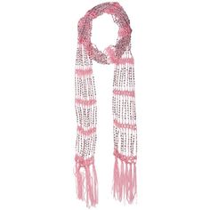 NEW Pink Woven Scarf Necklace Add a popping pink flash and bohemian flair to your look with this amazing scarf necklace. The pink woven wrap is accented with faceted silver-tone beading, while the fabric fringe adds extra hippie chic appeal. Highly versatile, it can be worn as a scarf, belt or head wrap! Fabric and beads Measures 70" long Bohemian Beaded Chain Necklace For Spring, Bohemian Beaded Necklace For Spring, Wrap Fabric, Woven Scarf, Scarf Necklace, Wrap Necklace, Woven Wrap, Scarf Belt, Wrap Necklaces