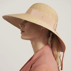 Helen Kaminski Cori Wide Brim Hat Helen Kaminski, Wide Brim Sun Hat, Polyester Yarn, Wide Brimmed Hats, Brim Hat, Sun Hat, Wide Brimmed, Grosgrain Ribbon, Sun Hats