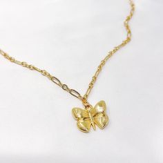 "This listing is for one adjustable/resizable gold plated butterfly charm necklace. Great for sensitive skin! Chain is 16.5\" long with a 3.5\" extension; maximum length of necklace is 20\"." Trendy Butterfly-shaped Jewelry With Adjustable Chain, Trendy Butterfly Shaped Jewelry With Adjustable Chain, Trendy Butterfly Charm Jewelry, Dainty Adjustable Gold Butterfly Necklace, Gold Adjustable Butterfly Necklace With Clavicle Chain, Adjustable Gold Butterfly Necklace With Clavicle Chain, Gold Butterfly Charm Necklace With Delicate Chain, Adjustable Delicate Chain Butterfly Necklace, Adjustable Butterfly Necklace With Delicate Chain