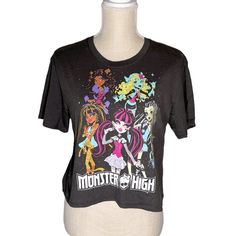 Monster High Dolls Graphic Short Sleeve Cotton Shirt. Brand New With Tags. Target Exclusive. Light Weight Material. Cropped Oversized Fit. *Dog Friendly Home *Smoke Free Home New To Poshmark? Use My Code Thepardeeplace To Save $10 Off Your First Order When You Sign Up! Box D Purple Character Print Short Sleeve Top, Purple Short Sleeve Top With Character Print, Cute Purple Tops With Character Print, Target Shirt, Rainbow Bag, Crop Top Shirt, Graphic Crop Top, Flower Pillow, Crop Top Shirts