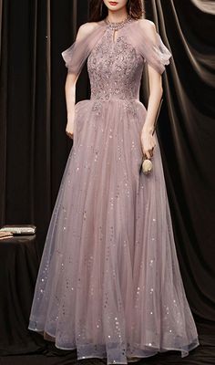 Pink Tulle Lace Sequin Long Prom Dress Tulle Dress For Banquet, Tulle Skirt Dresses For Banquet And Prom Season, Short Sleeve Tulle Gown For Banquet, Short Sleeve Tulle Dress For Banquets, Formal Tulle Dress With Short Sleeves, Short Sleeve Tulle Dress For Prom Season, Floor-length Bridesmaid Dress With Tulle Skirt, Short Sleeve Tulle Bridesmaid Dresses, Tulle Skirt Dress For Prom Season Evening