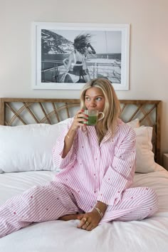 Long Pajama Set – STARFIT Long Pajamas Women, Pajama Inspired Outfit, Long Pyjama Set, Pajamas And Loungewear, Waffle Pajama Set, Coquette Pajama Sets, Valentines Pjs Women, Roller Rabbit Pajamas Aesthetic, Coastal Granddaughter Pajamas