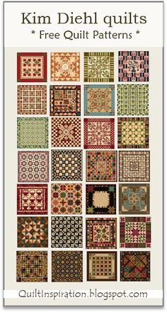 the pattern for kim diehl quilts