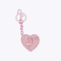 This Heart Crystal Keyring arrives in metallic pink. The heart charm is embellished with pink crystals and there is a pink eagle head sat on top. The back of the heart is embellished with our 'Be Kind To Yourself' slogan.Length: 4.9inLobster and ring fasteningPink chainMaterial: BrassStyle number: 4120498999 Bracelets For Prom, Crystal Keyring, Fem Outfits, Birthday Shoes, Ipad Layout, Bracelets With Charms, Keychain Pink, Pretty Clothing, Micro Bags