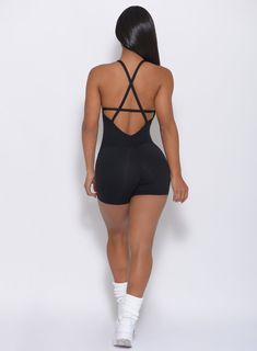 Sculpted Bodysuit Shorts | Black | Bombshell Sportswear Black Bombshell, Bodysuit Shorts, Fashion Corset, Bandage Swimsuit, Everyday Workout, Body Suit With Shorts, Chain For Women, Training Clothes, Velvet Fashion