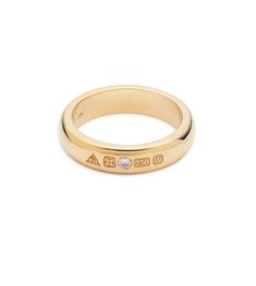 18K Yellow Gold Omne Bonum : Engravable Band – FoundRae Latin Phrases, Letter X, Stacking Bands, Ring Stack, Gold Piece, Love Knot, Cartier Love Bracelet, How To Apply Makeup, Engraved Rings