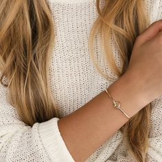 Gold Knot Bracelet, Sweet Hug, Knot Jewelry, Propose Day, Short Hairstyles Fine, Lapel Pins Mens, Jewelry Knots, Bracelet Knots, Tying The Knot