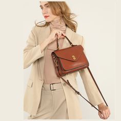 Free U.S. shipping. Style: Vintage , color:Brown, suite for season：Spring, Summer, Autumn, Winter ，Anniversary, Going out, Hanging out, Material Genuine Leather, Women's Brown Leather Vintage Flap Shoulder Message Bag Brown Workwear Satchel With Gold-tone Hardware, Brown Satchel With Gold-tone Hardware For Work, Business Satchel With Turn-lock Closure, Fall Satchel With Gold-tone Hardware, Brown Turn-lock Closure Shoulder Bag For Office, Elegant Brown Bag With Turn-lock Closure, Brown Office Shoulder Bag With Turn-lock Closure, Office Brown Shoulder Bag With Turn-lock Closure, Chic Business Satchel For Fall