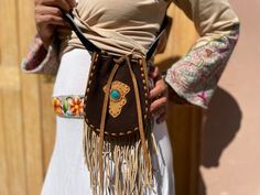 Leather Handmade Purse size : 17cm x 13 cm Handmade Bohemian Brown Pouch, Bohemian Handmade Brown Pouch, Beautiful Hips, Wool Bags, Ethnic Bag, Handmade Purse, Boho Purses, Handmade Purses, Leather Coin Purse