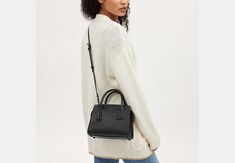 Andrea Carryall | COACH OUTLET Sustainable Bag, Coach Outlet, Bag Coach, Carry All Bag, You Bag, Bags Shoes, Belt Bag, Calf Leather, Gifts For Mom