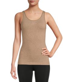 From Modern Movement, this tank features:convertible scoop to v-necklineSleevelessSeamlessWide strapsReversiblePullover constructionCotton/nylon/spandexMachine wash/tumble dryImported. Versatile Seamless Tank Top, Seamless Scoop Neck Tank Top With 4-way Stretch, Seamless Stretch Racerback Camisole, Versatile 4-way Stretch Scoop Neck Tank Top, Seamless Tank Camisole In Athleisure Style, Solid Seamless Tank Top With 4-way Stretch, Athleisure Stretch Camisole With Scoop Neck, Versatile Scoop Neck Tank Top With 4-way Stretch, Seamless Medium Support Tank Top