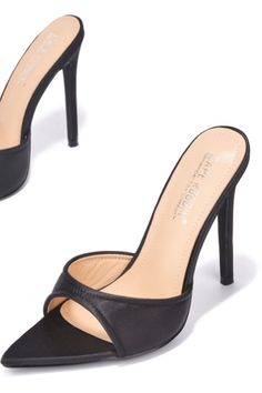 Anew Couture Avelyn Heeled Mule Sandals are simple and chic open toe Mule. Slip into all day comfort and affordable sandals with a satin finish. Pair with a pair of jeans and a dress for a night out. Heeled Mule, Heeled Mules Sandals, Mule Sandals, Satin Finish, Night Dress, Mule, A Dress, Open Toe, Night Out