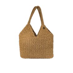 This bag is made of raffia threads using a carefully hand-crocheted technique. It is made using natural and eco-friendly materials, making the bag an environmentally conscious option. Lightweight, durable and naturally attractive, this bag is the perfect option to complete your style during the summer months. Handcrafted Crochet Raffia Material: The bag is made of high quality raffia threads, carefully knitted with special handcrochet technique. This material increases the durability and natural appeal of the bag. Knitted Handle: The bag is completed with a knitted handle. This handle makes the bag easy to carry and also offers a natural and rustic look. Lightweight and Durable: The lightweight structure of the raffia material allows the bag to be carried easily for daily use. At the same Summer Beige Crochet Bag Made Of Yarn, Brown Crochet Bag With Open Weave For Vacation, Brown Open Weave Crochet Bag For Vacation, Natural Jute Crochet Bag For Beach Season, Summer Handwoven Crochet Bag Made Of Yarn, Eco-friendly Jute Crochet Beach Bag, Eco-friendly Jute Crochet Bag For Beach, Natural Woven Jute Beach Bag, Eco-friendly Handwoven Hobo Bag For Vacation