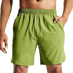 PRICES MAY VARY. High Performance Shorts - MIER Men's athletic shorts are made of durable, lightweight outer is moisture-wicking and quick-drying. Tear-proof stretch fabric provides unrestricted movement 7" Inseam Sports Shorts with Pockets - 2 zipper front pockets keep important items nearby. 1 zippered back pocket securely stashes cards and energy gels, 1 Internal pocket specially designed for keys Elastic Waist and Motion Vents - Drawstring-adjustable waist fits securely when you're on the mo Sporty Green Athletic Shorts With Side Pockets, Green Sporty Athletic Shorts With Side Pockets, Athletic Shorts With Built-in Shorts For Outdoor Activities, Solid Athletic Shorts With Built-in Shorts For Outdoor Activities, Green Moisture-wicking Athletic Shorts For Sports, Functional Solid Color Athletic Shorts For Outdoor Activities, Functional Solid Athletic Shorts For Outdoor Activities, Green Athletic Shorts For Outdoor Activities, Solid Moisture-wicking Athletic Shorts For Outdoor Activities