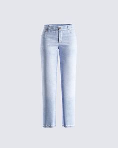 Nothing can beat a timeless pair of jeans 👏 Made from a washed denim fabric, complete with a mid rise, straight and relaxed fit - these pants are your new every day go-to 🤍 Black Off Shoulder Top, Vegan Leather Skirt, Straight Fit Pants, Black Off Shoulder, Sequin Mini Skirts, White Jersey, Washed Denim, Knit Pants, Off Shoulder Tops